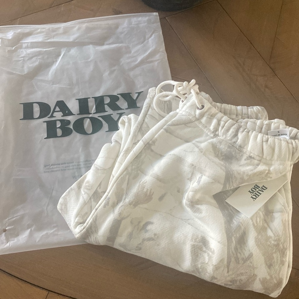 Dairy Boy - Woodland Camo Sweatpants